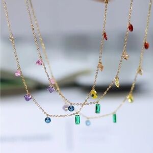 Colorful Gemstone Necklace